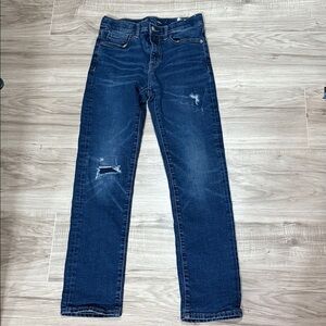 Old Navy Kids Blue Distressed Jeans size 12